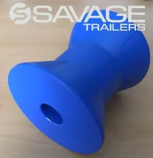 3" Blue Hard Poly Boat Trailer Roller