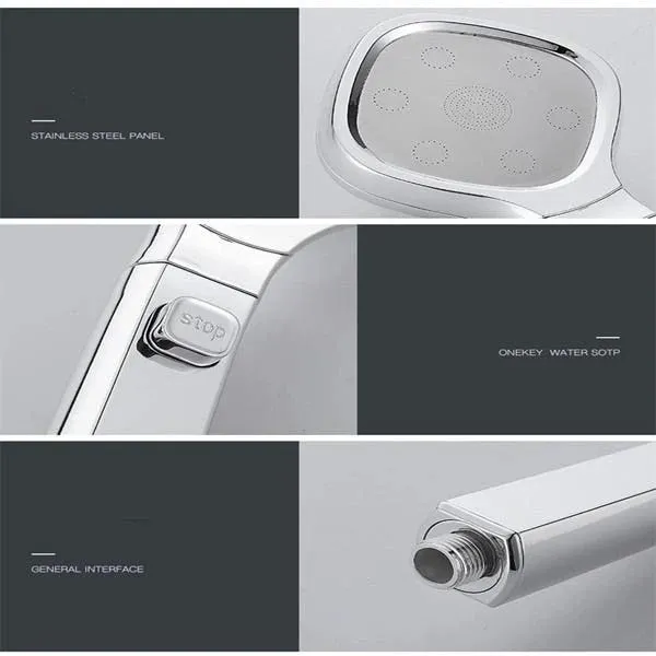 4 Gear Pressurized Shower Head Innovative Spray Gun Gear Sprayer