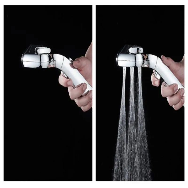 4 Gear Pressurized Shower Head Innovative Spray Gun Gear Sprayer