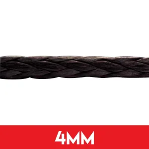 4mm Dyneema SK78 Rope Rig 12 - Black