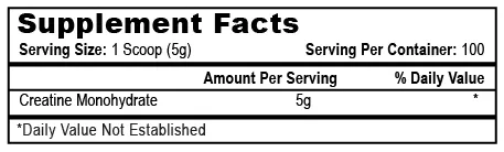 APS Nutrition Creatine Monohydrate