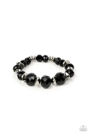 Astral Auras Black Bracelet - Paparazzi Accessories