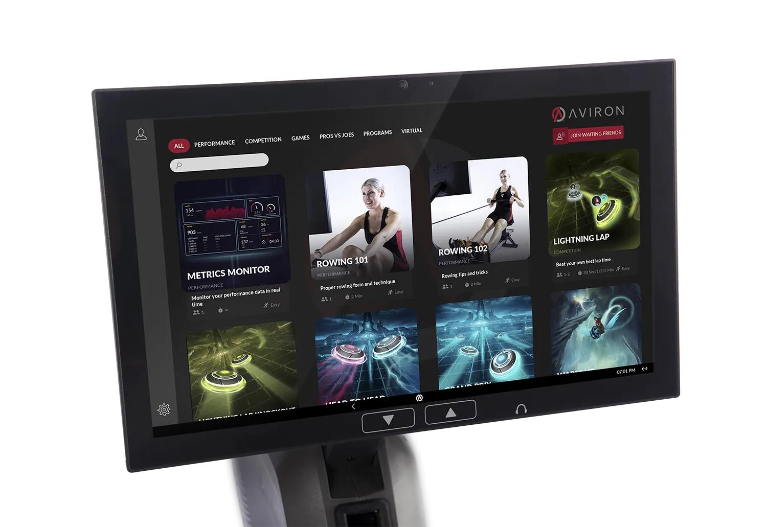 Aviron Tough Series Interactive Rower