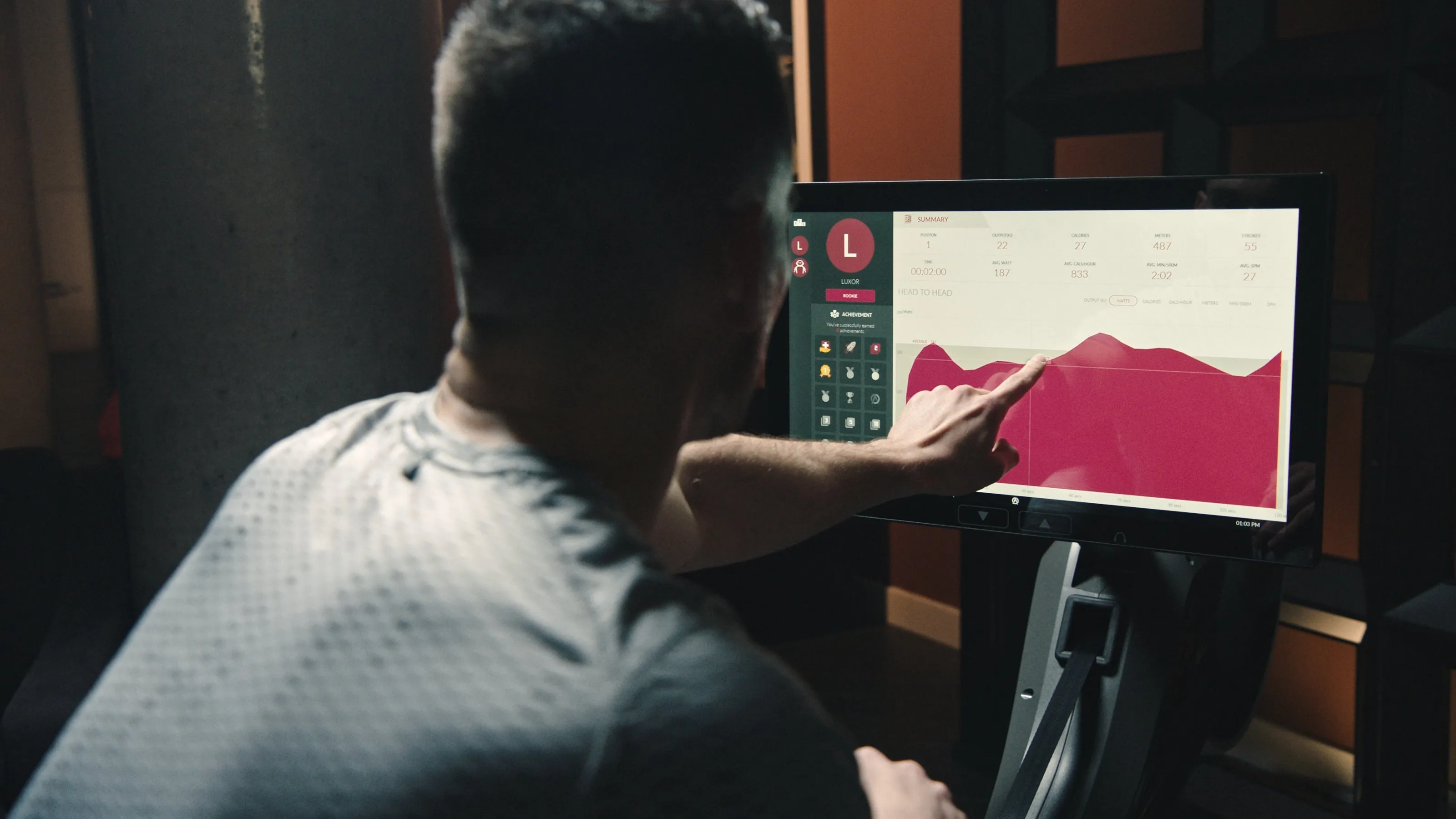 Aviron Tough Series Interactive Rower