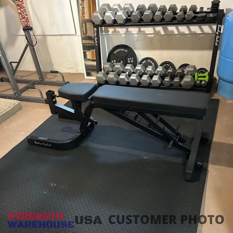 Body-Solid Flat Incline Decline Bench GFID71