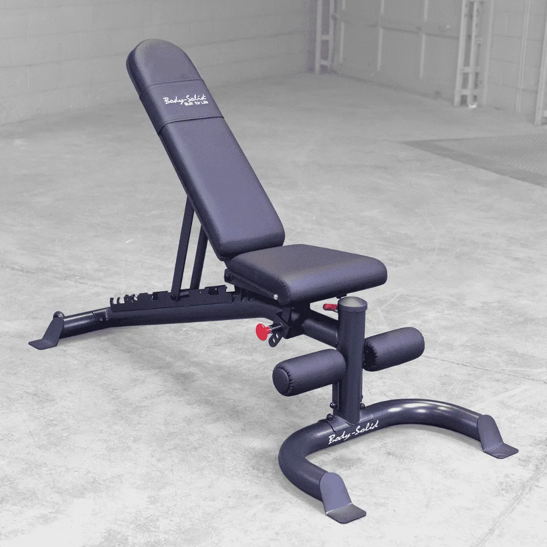 Body Solid GFID100B Leverage Flat Incline Decline Bench