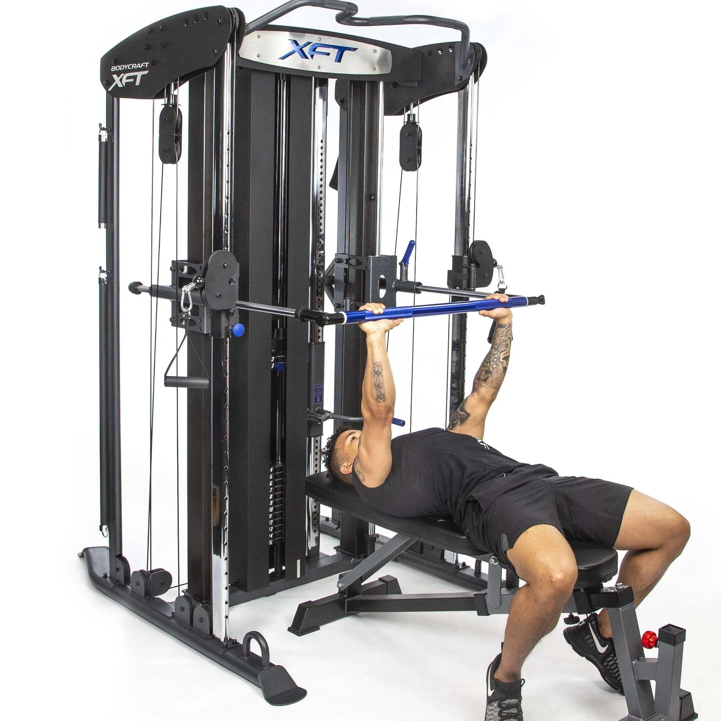 BodyCraft XFT Functional Trainer - FULLY LOADED