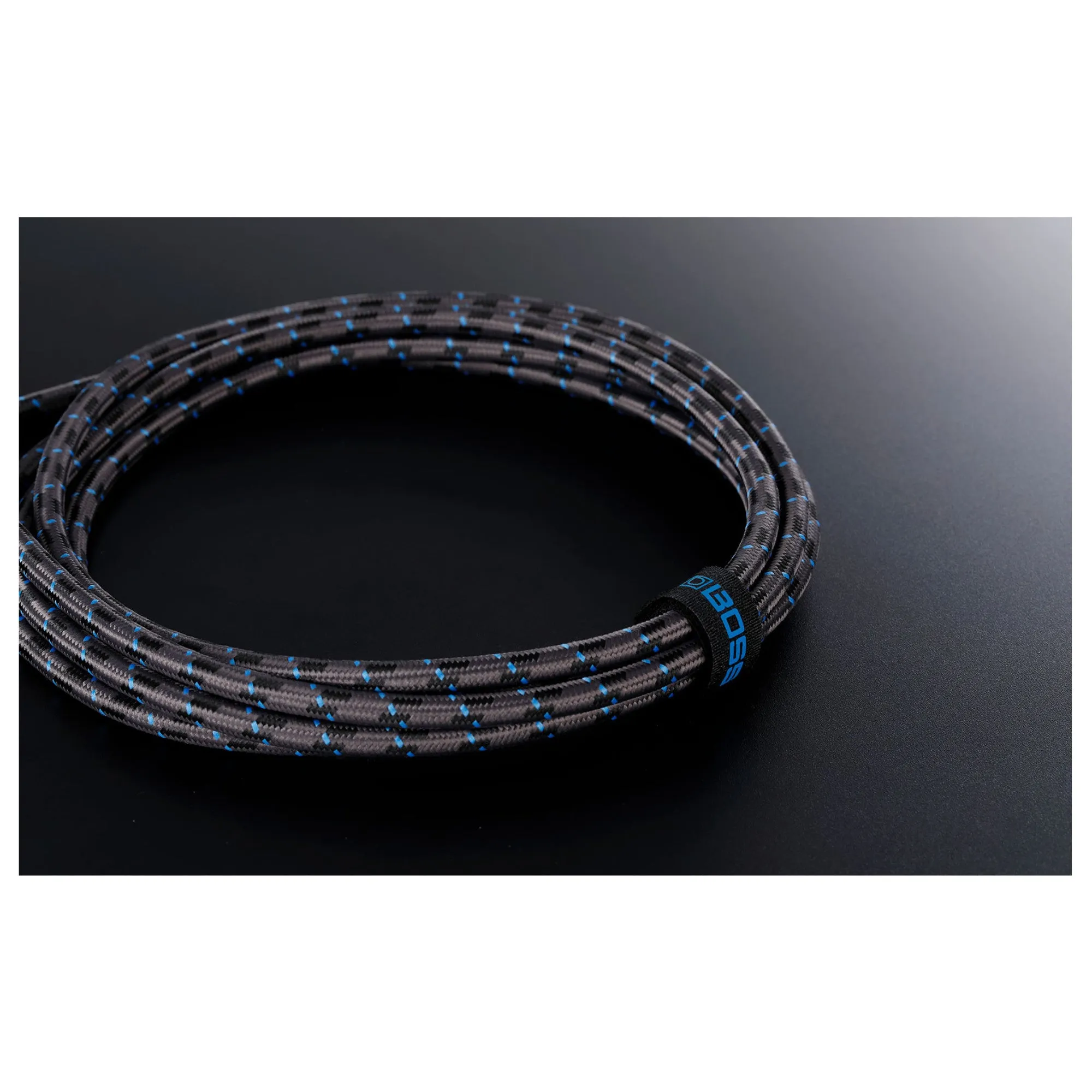 Boss BIC-15A 15' Instrument Cable, Angled/Straight 1/4" Jack