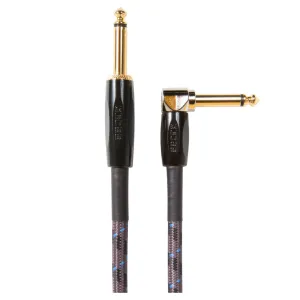 Boss BIC-15A 15' Instrument Cable, Angled/Straight 1/4" Jack