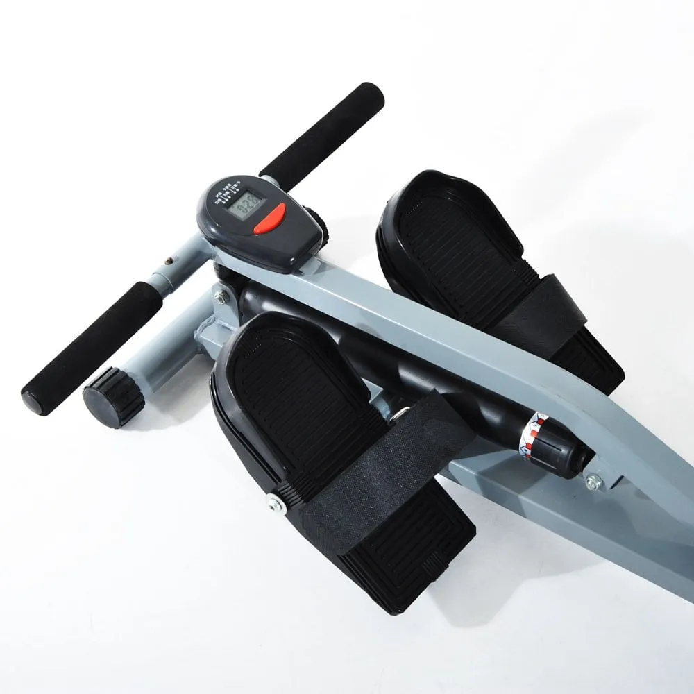 Cardio Rowing Workout Machine Body Tonner Home Gym Training Fitness W/Monitor