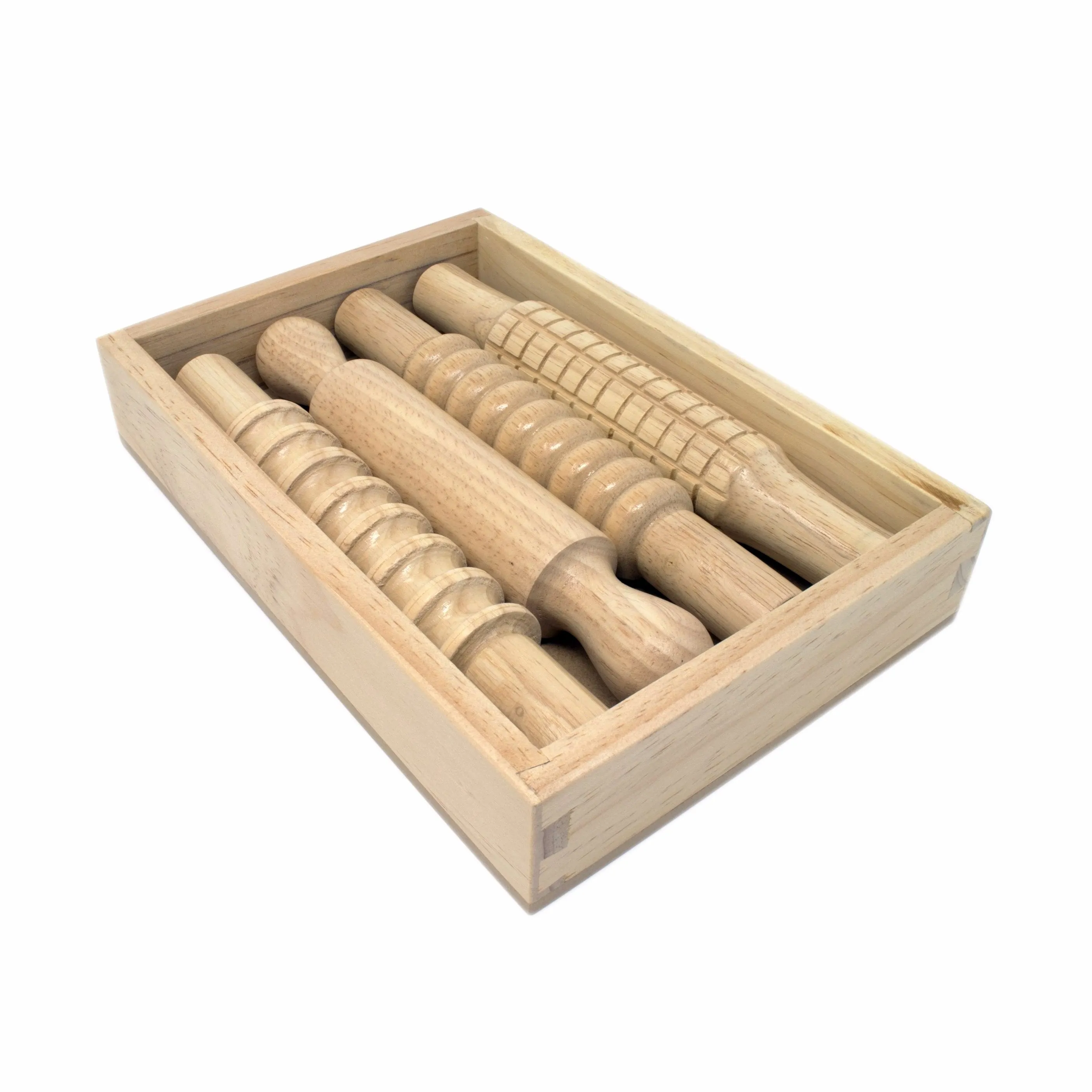 Designer Rolling pin craft Set (4 Pcs)