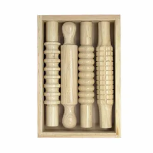Designer Rolling pin craft Set (4 Pcs)