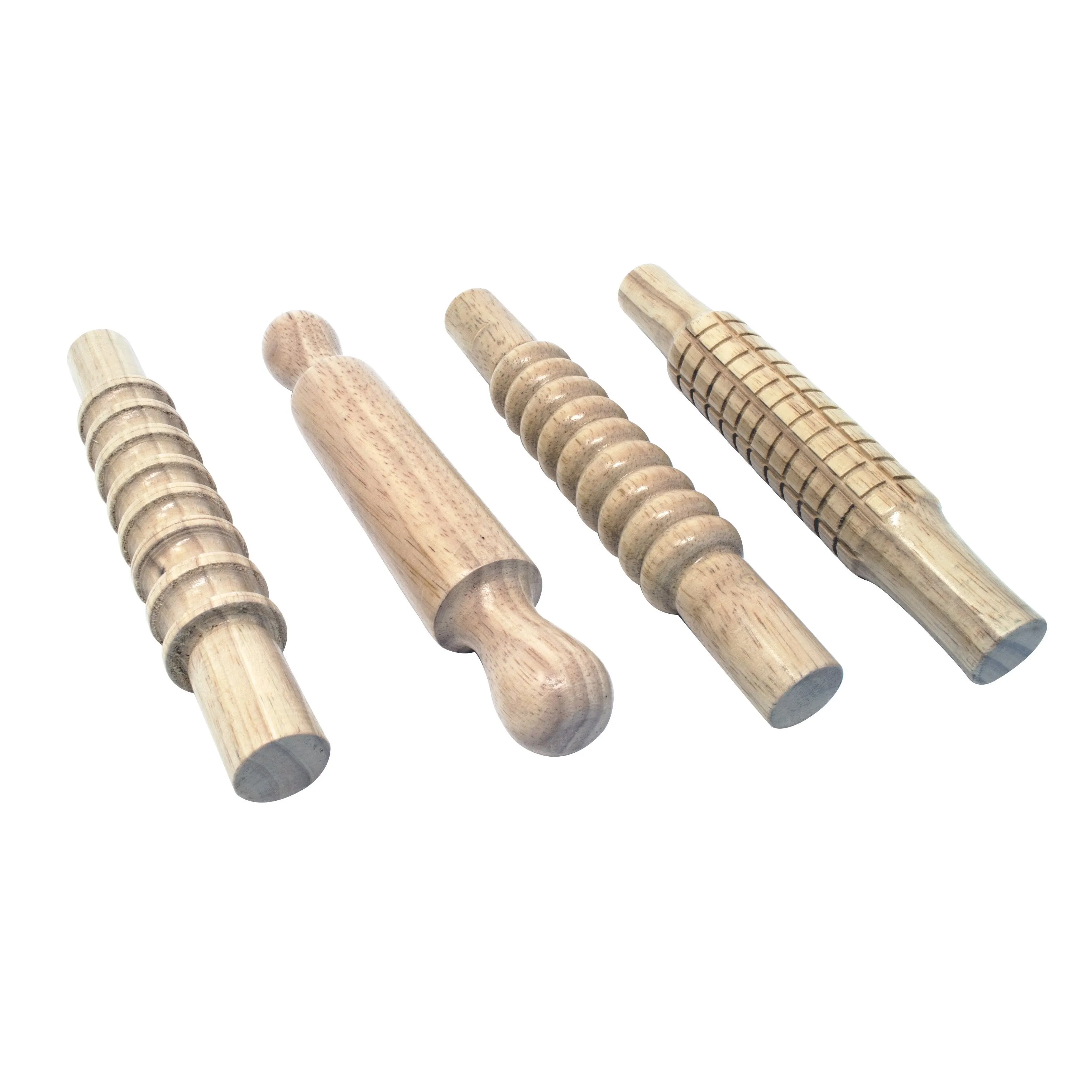 Designer Rolling pin craft Set (4 Pcs)