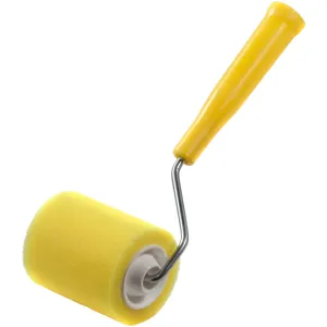 Foam Roller & Handle - 3" Yellow