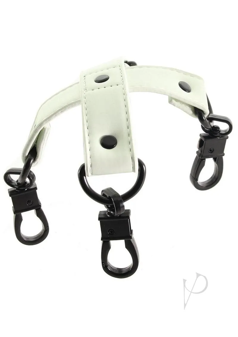 Glo Bondage Hog Tie Green