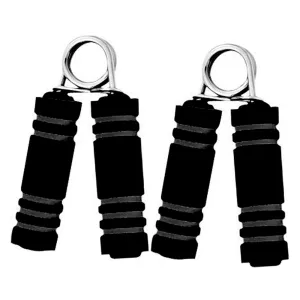 Hand Grip Set with Foam Covered Handles - Black