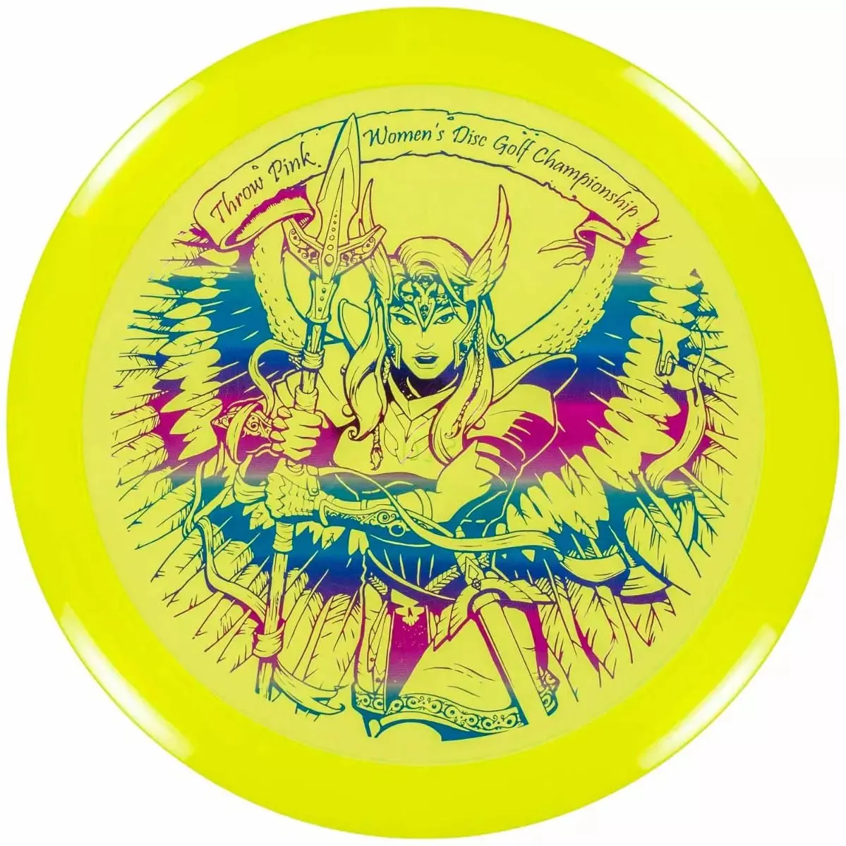 Innova Champion Valkyrie Disc - Throw Pink Women's Disc Golf Championship Warrior Stamp