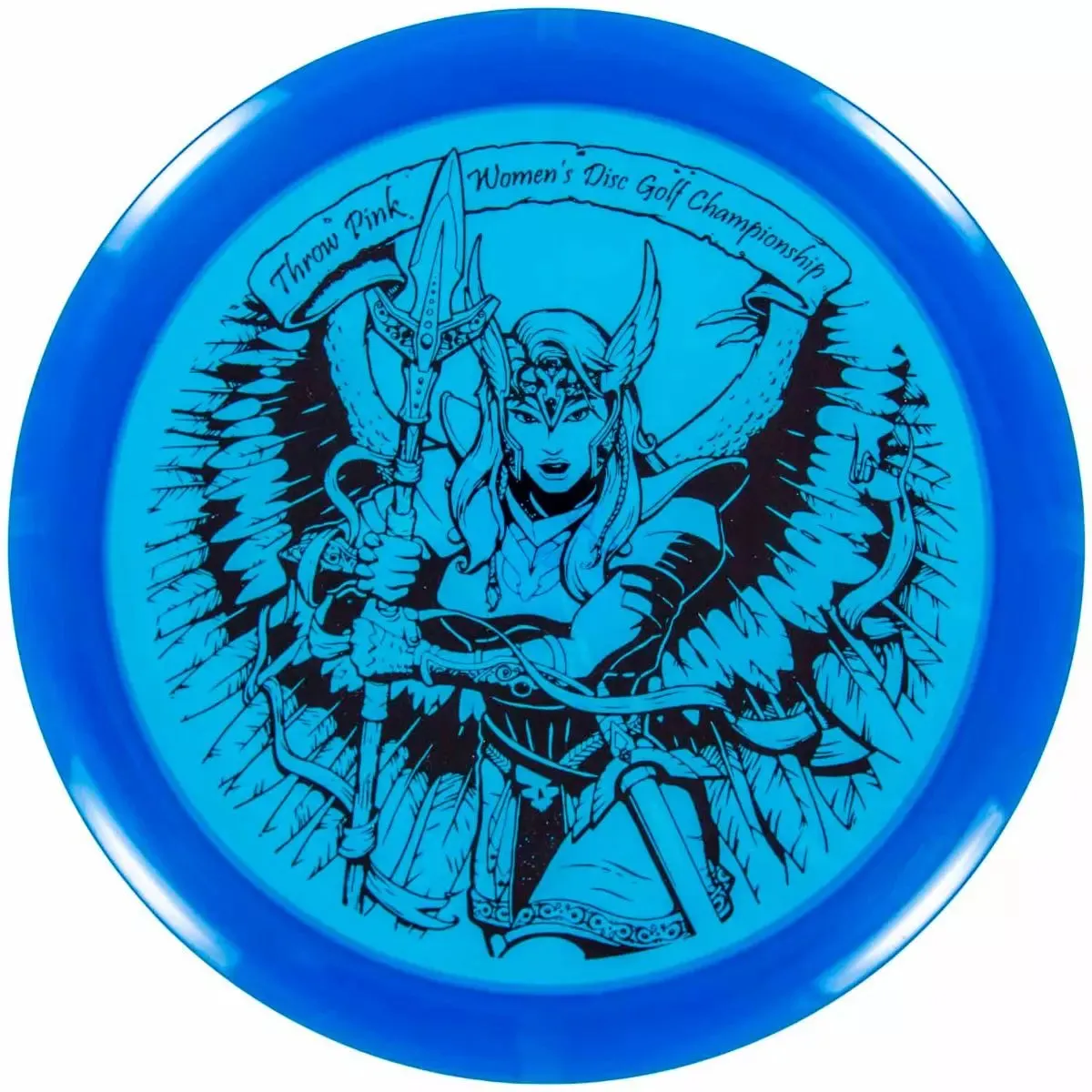 Innova Champion Valkyrie Disc - Throw Pink Women's Disc Golf Championship Warrior Stamp