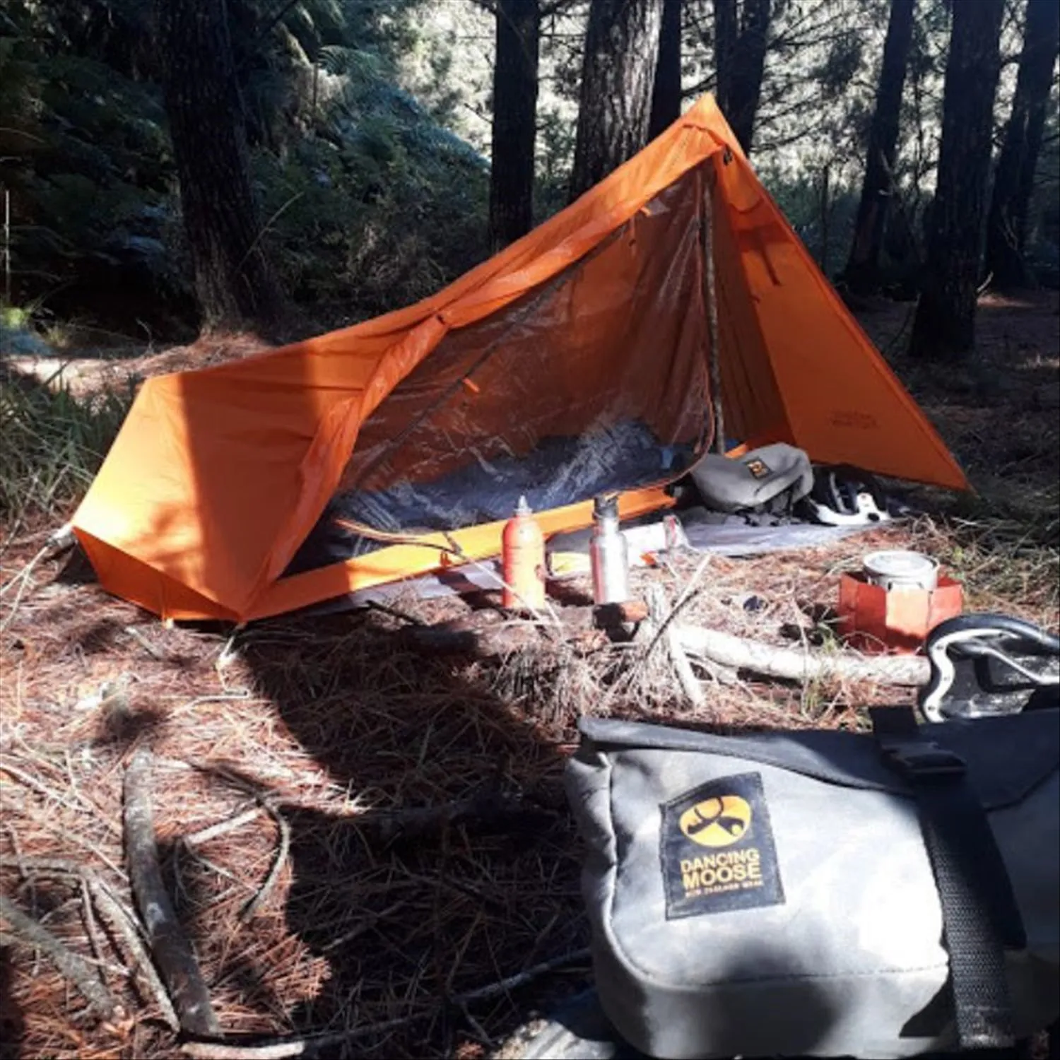 Intents Outdoors Ultrapack DW - Ultralight Nylon 1 Person Hiking Tent, 910g Double Wall