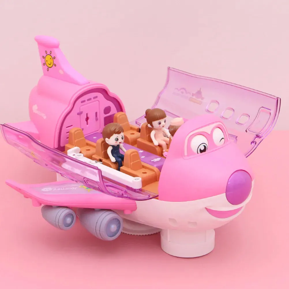 Light & Musical 360 Rotating Gear Airplane