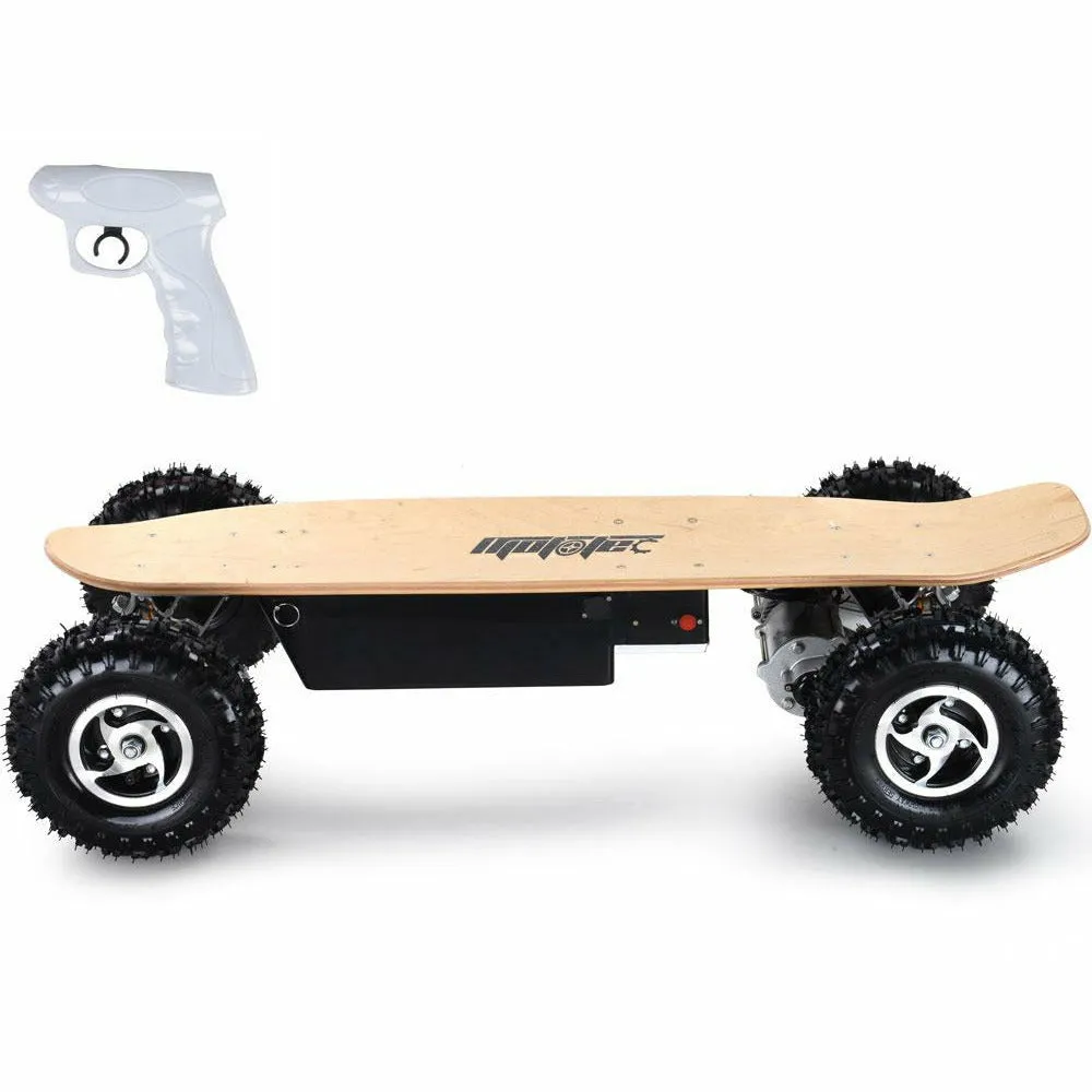 MotoTec 1600w Dirt Electric Skateboard Dual Motor