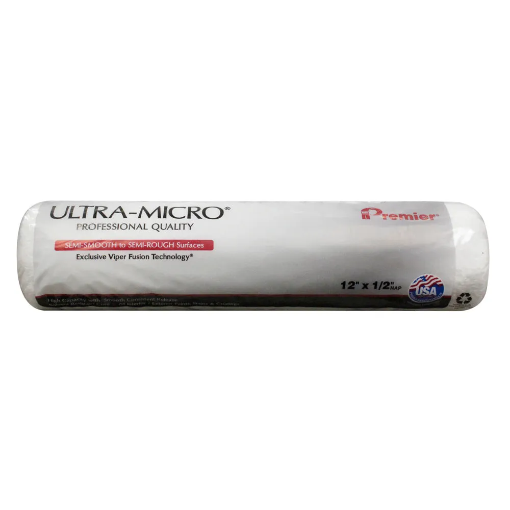 Premier Ultra-Micro 12" X 1/2" Roller Sleeve