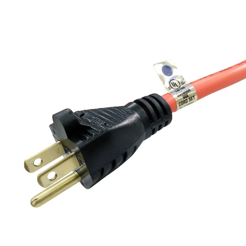 Projex Indoor or Outdoor 100 ft. L Orange Extension Cord 16/3 SJTW