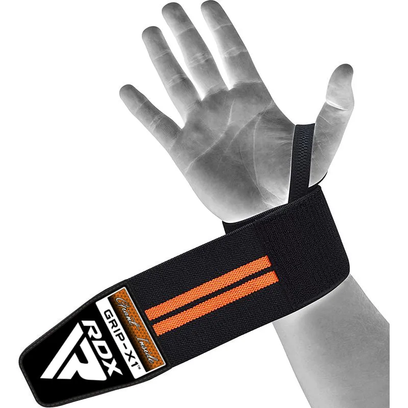 RDX W3 IPL USPA Approved Powerlifting Wrist Support Wraps with Thumb Loops OEKO-TEX Standard 100 certified