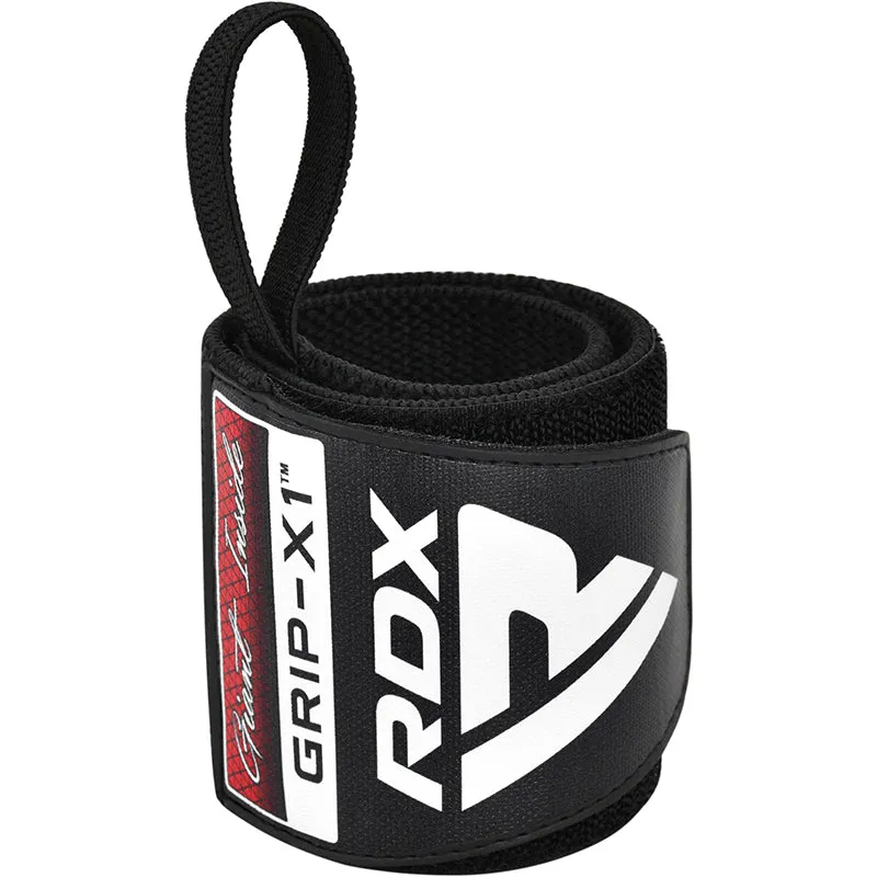 RDX W3 IPL USPA Approved Powerlifting Wrist Support Wraps with Thumb Loops OEKO-TEX Standard 100 certified