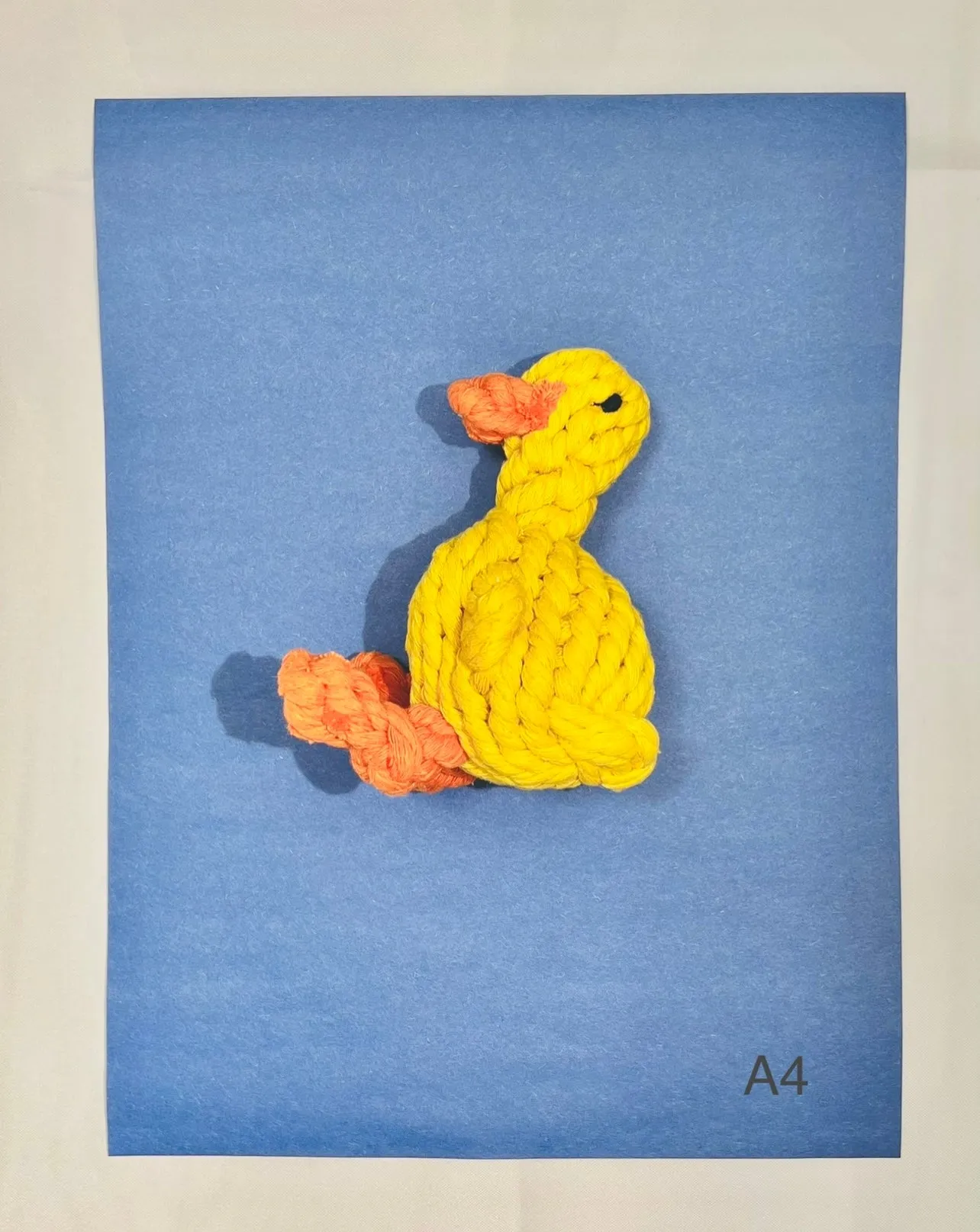 Rope Dog Toys, Fun Chewing, Teething & Training Toys, 100% Cotton - Little Duck