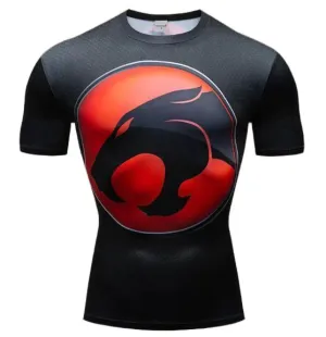 Thundercats Premium Short Sleeve Compression Rashguard