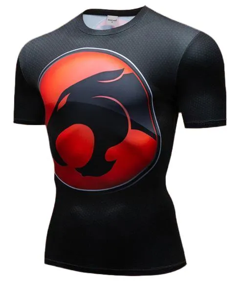 Thundercats Premium Short Sleeve Compression Rashguard