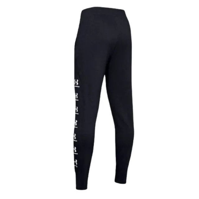 Under Armour Rival Jogger Kids-Boys Training Pant Black / White