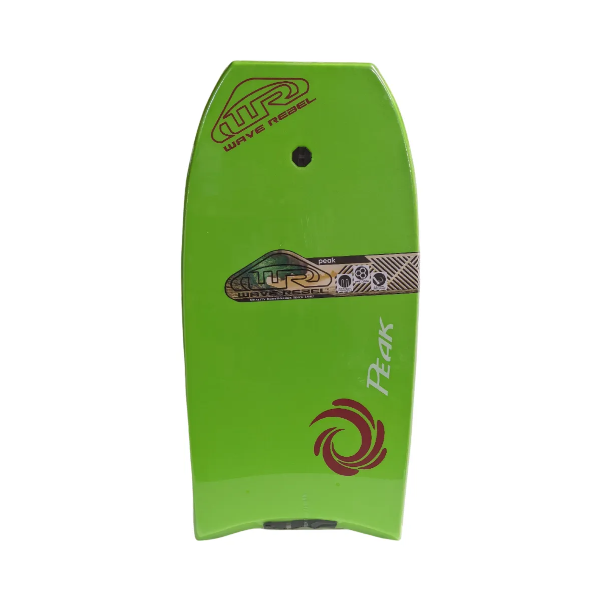 Wave Rebel Peak Boogie Board, 42", Lime
