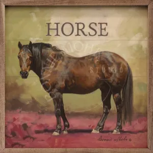 Wood Art - Farm Animal Series - Henry The Horse