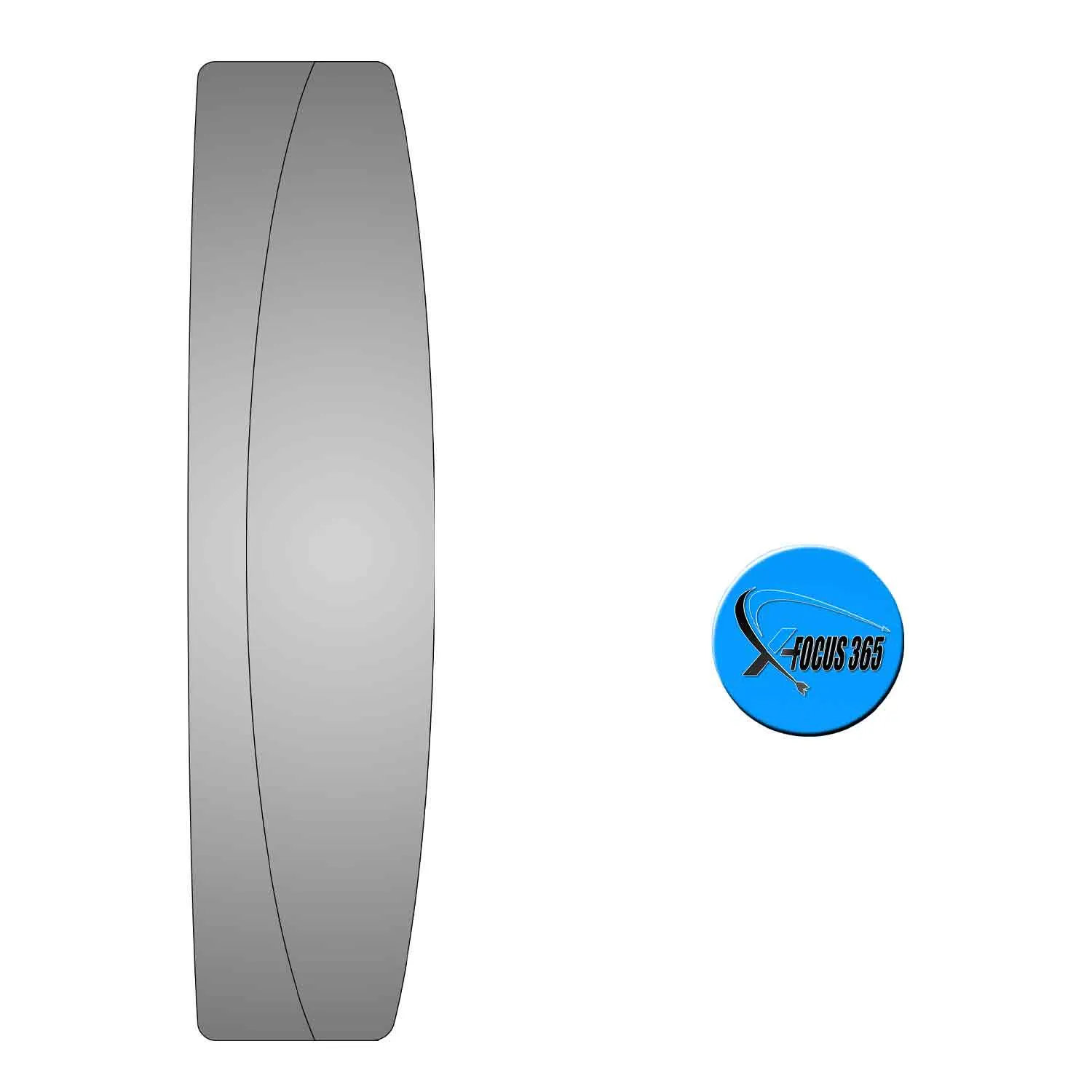 X Focus 365 Bowfinger Achromat Doublet Glass Lens